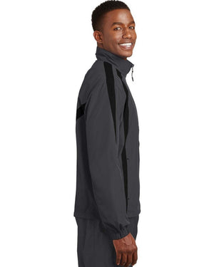 Sport-Tek JST60 Men's Colorblock Raglan Jacket