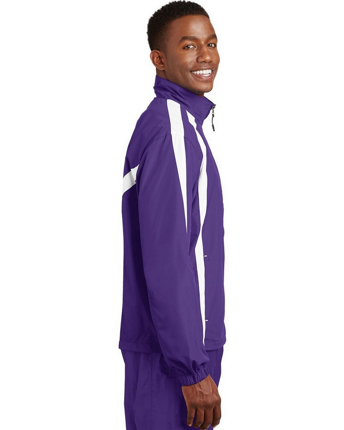 Sport-Tek JST60 Men's Colorblock Raglan Jacket