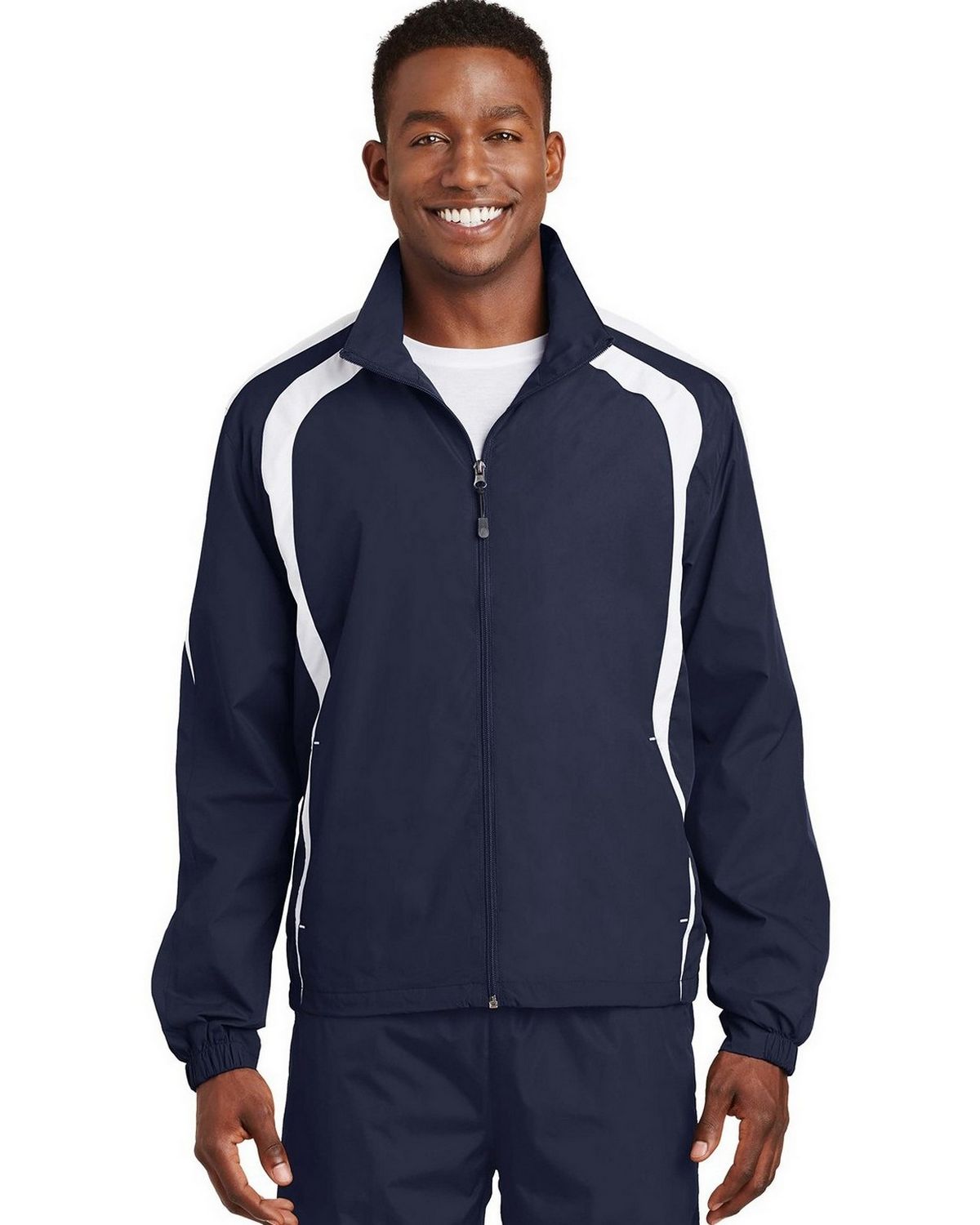 Sport-Tek JST60 Men's Colorblock Raglan Jacket