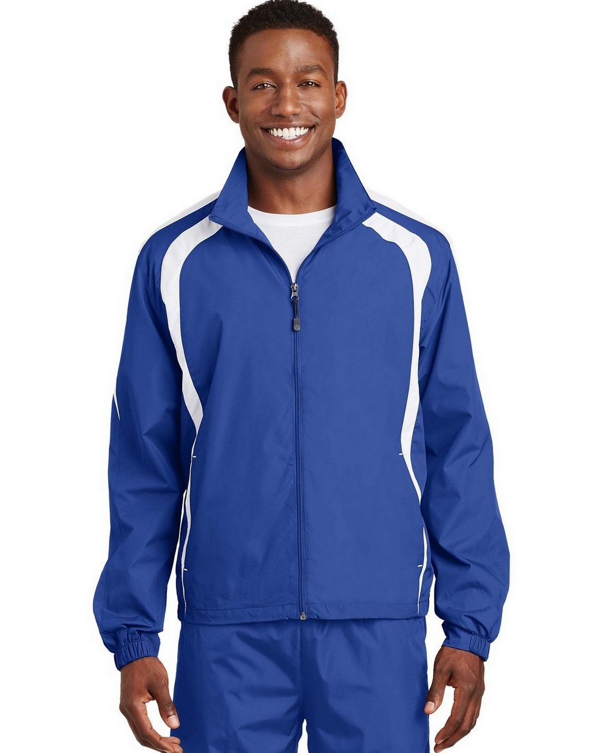 Sport-Tek JST60 Men's Colorblock Raglan Jacket