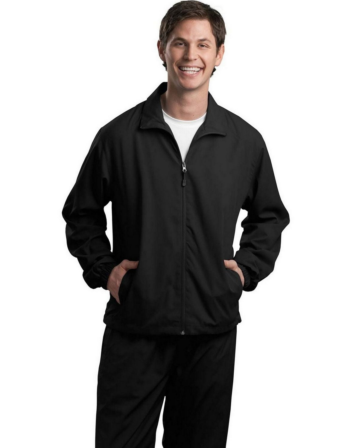 Sport-Tek Full-Zip Wind Jacket. JST70