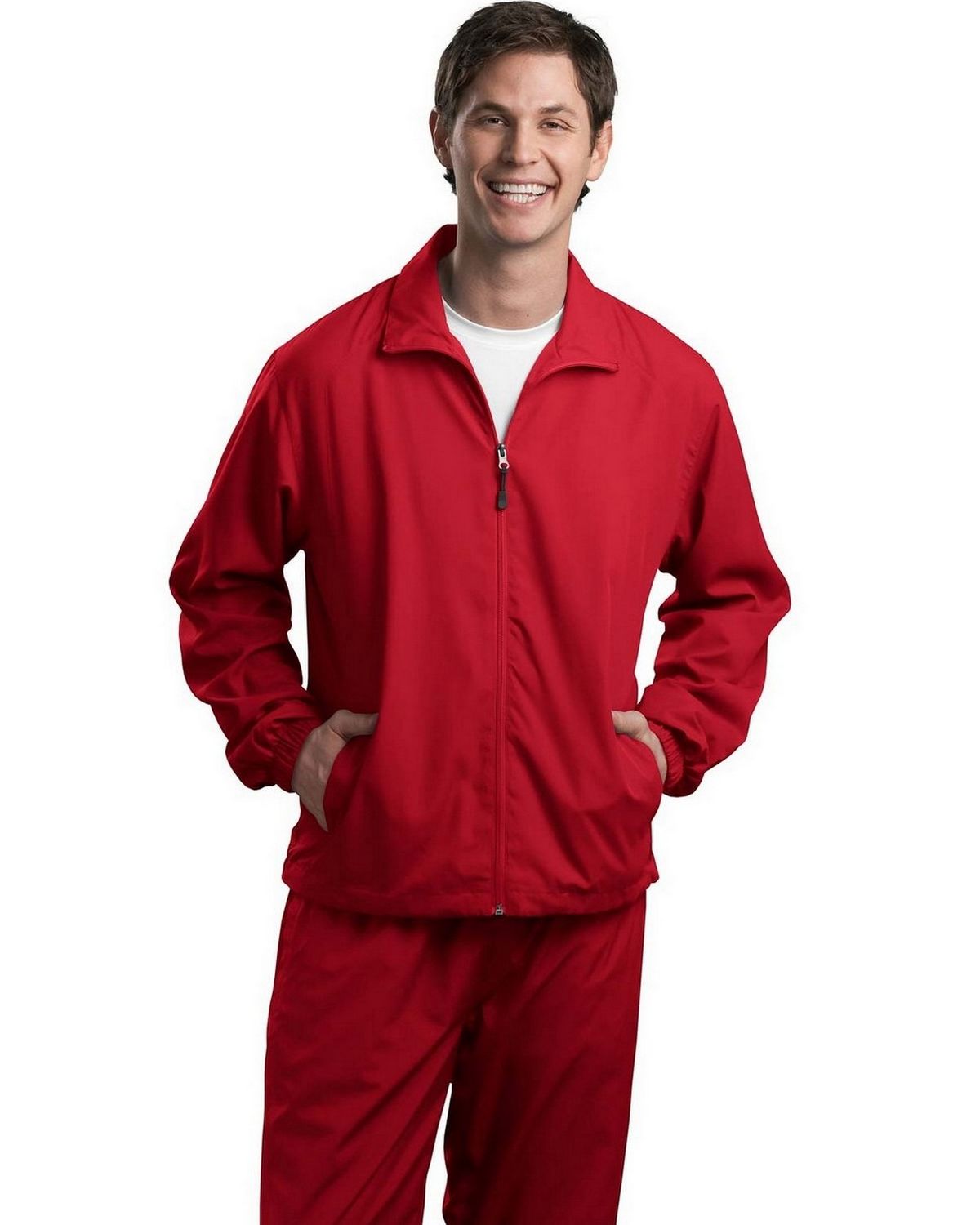Sport-Tek Full-Zip Wind Jacket. JST70