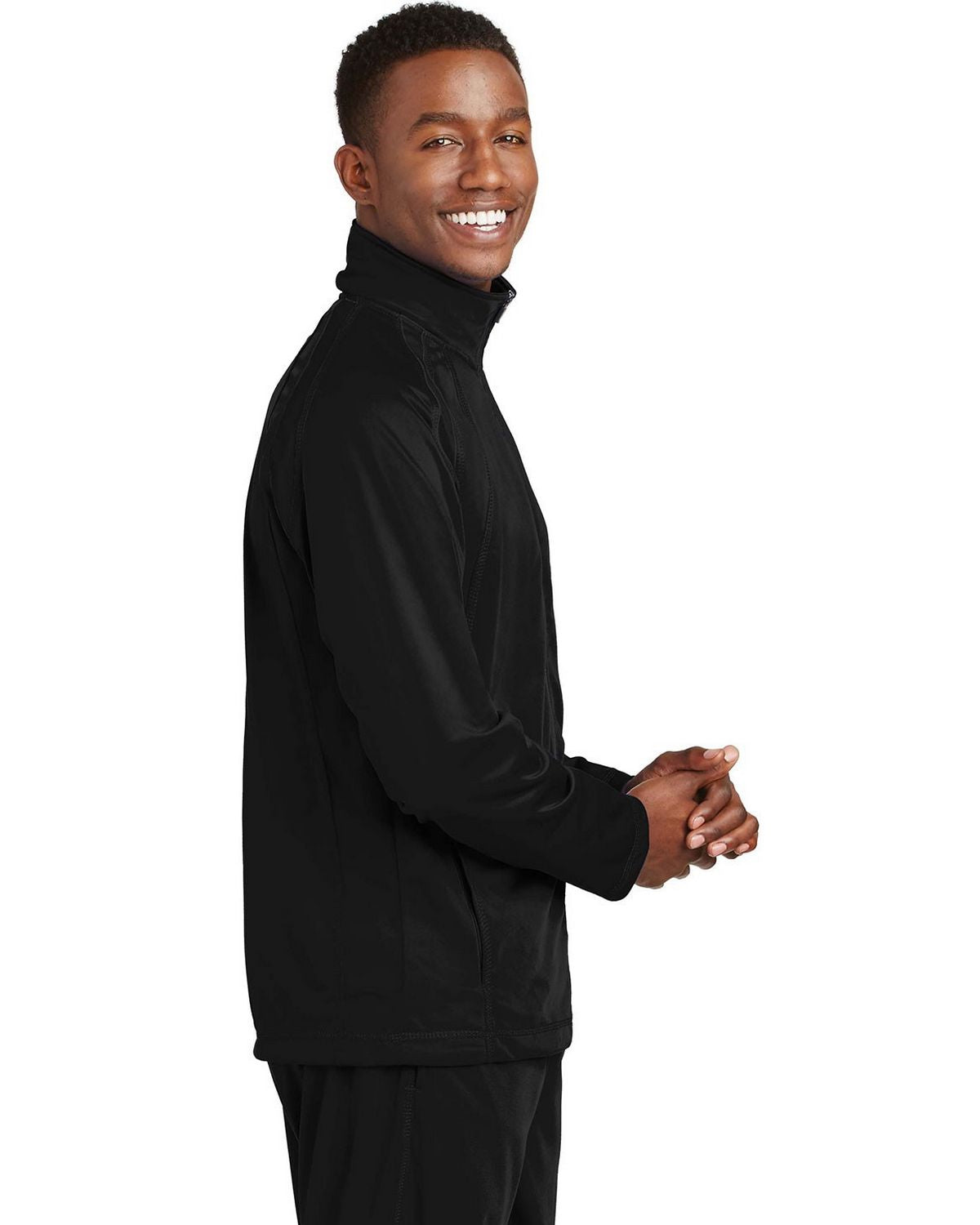 Sport-Tek Tricot Track Jacket. JST90