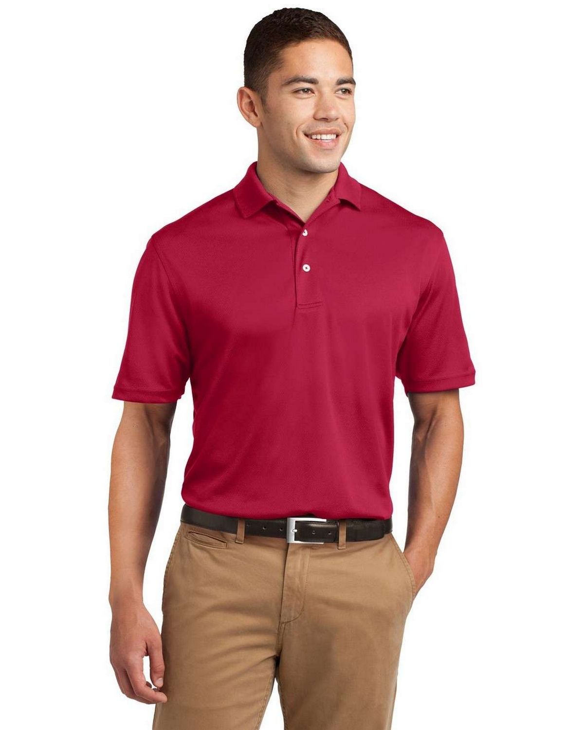 Sport-Tek Dri-Mesh Polo.  K469