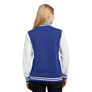 Sport-Tek Ladies Fleece Letterman Jacket. LST270