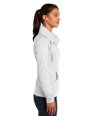 Sport-Tek Ladies Sport-Wick Stretch Full-Zip Jacket. LST852