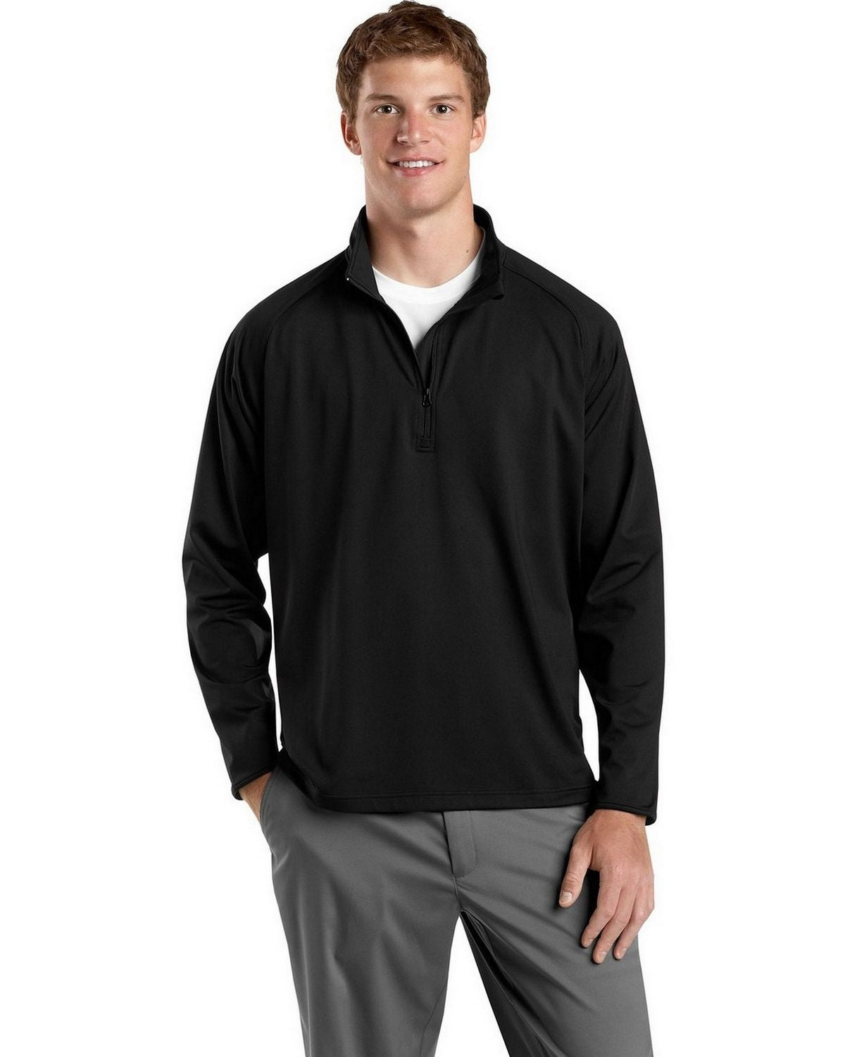 Sport-Tek ST850 Men's Sport-Wick Stretchp Pullover