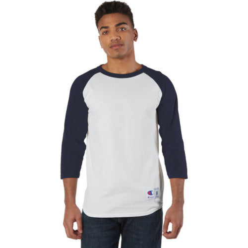 5.2 oz. Champion® Raglan T-Shirt