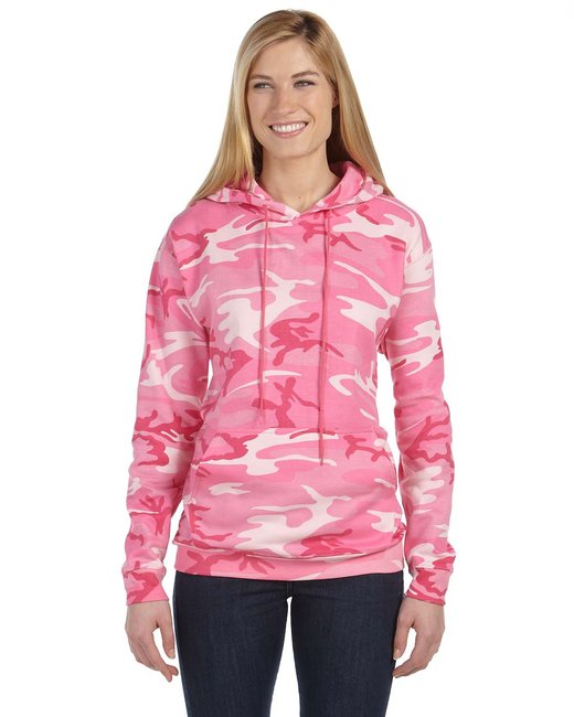 Adult Camo Pullover Fleece Hoodie - Code Five - 3969