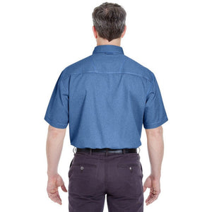 Adult Short-Sleeve Cypress Denim with Pocket