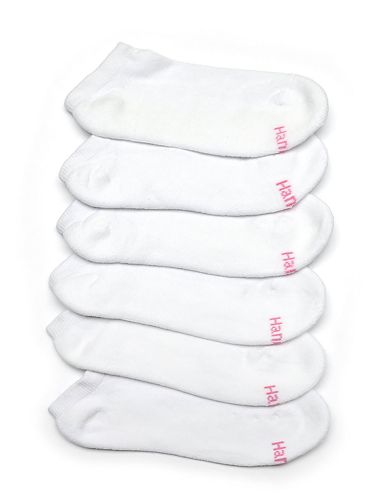 Hanes Women's ComfortBlend No-Show Socks 6-Pack-401/6P