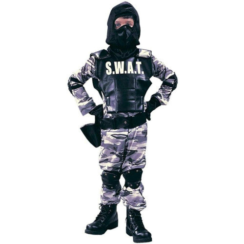 SWAT Child Boys Costume Fatigue Camo Jumpsuit Funworld