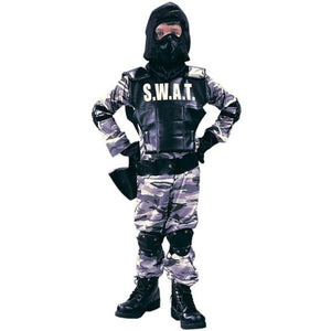 SWAT Child Boys Costume Fatigue Camo Jumpsuit Funworld