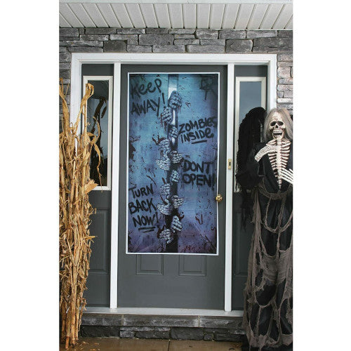 Halloween Indoor Outdoor 30 x 60 Zombie Door Cover