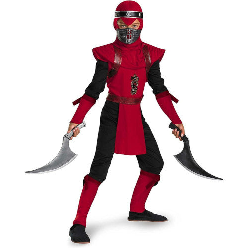 Red Viper Ninja Deluxe Costume Child