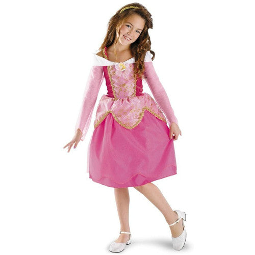 Aurora Sleeping Beauty Deluxe Child Costume Disney Princess Girls