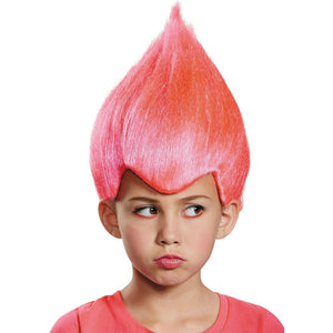 Wacky Wig Troll Crazy Fancy Dress Up Halloween Child Costume Accessory