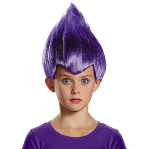 Wacky Wig Troll Crazy Fancy Dress Up Halloween Child Costume Accessory