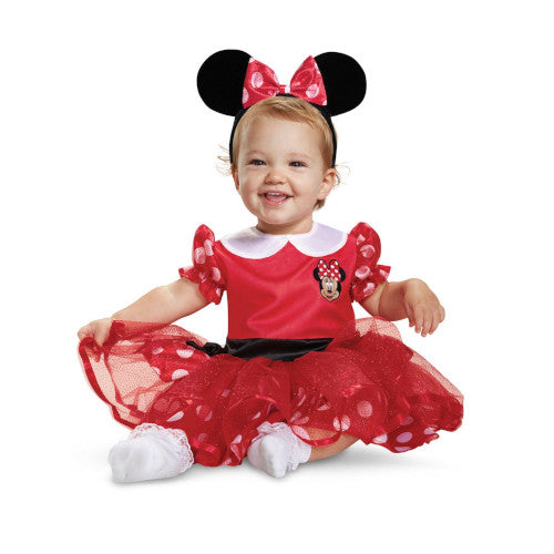 Red Minnie Mouse Baby Halloween Costume