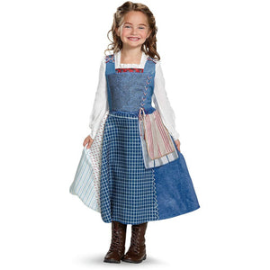 Belle Village Look Disney Beauty Beast Fancy Dress Up Halloween Child Costume