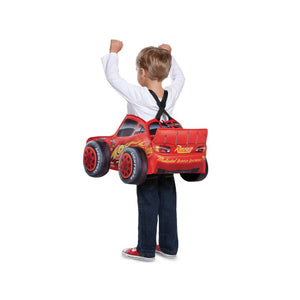 Lightning McQueen 3D Costume Cars Halloween Fancy Dress