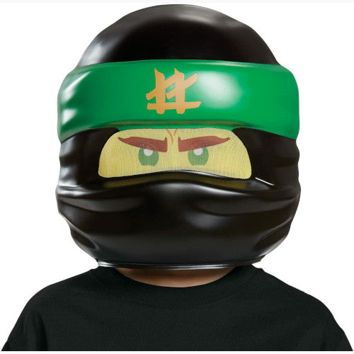 Child's LEGO Ninjago Movie Lloyd Green Ninja Mask Costume Accessory