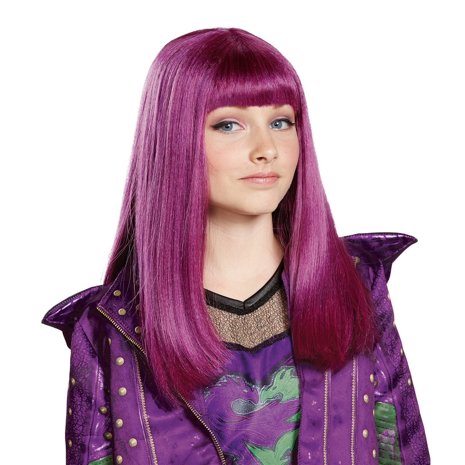 Disneys Descendants 2 Mal Child Wig