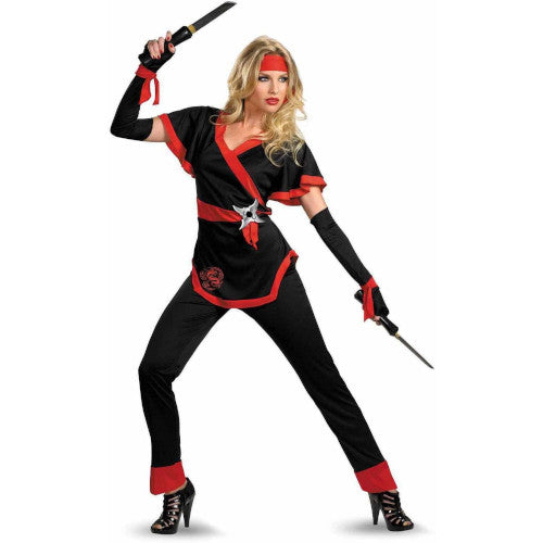 Ninja Dragon Female Adult Halloween Costume