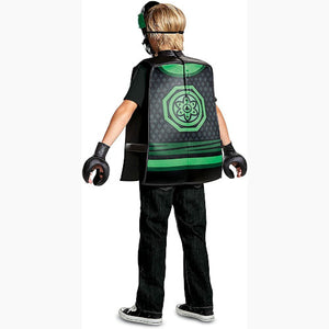 Lloyd Basic Lego Ninjago Movie Green Ninja Fancy Dress Halloween Child Costume