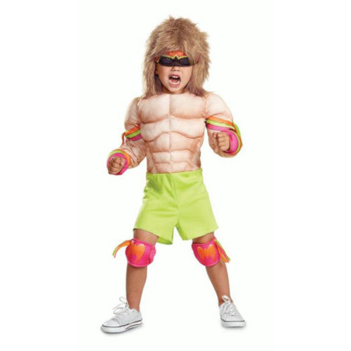 Ultimate Warrior Toddler Muscle Child Costume