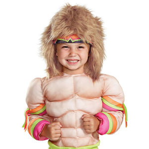 Ultimate Warrior Toddler Muscle Child Costume