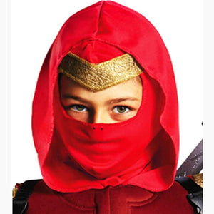 Disguise Shadow Ninja Red Fire Ninja Deluxe Boys Costume