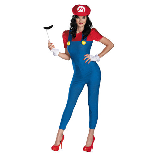 Super Mario Bros Deluxe Adult Female Costume
