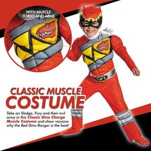 Red Power Rangers Costume for Toddlers