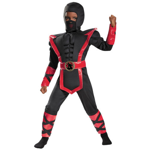 Disguise Ninja Muscle Boys Halloween Costume
