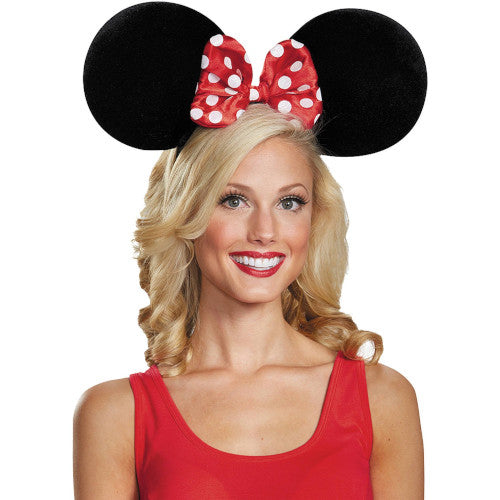 Oversized Minnie Mouse Ears Adult Halloween Accessory