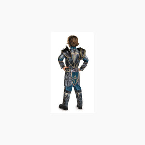 Boy Child Lothar World of Warcraft  Muscle Costume Fantasy Knight