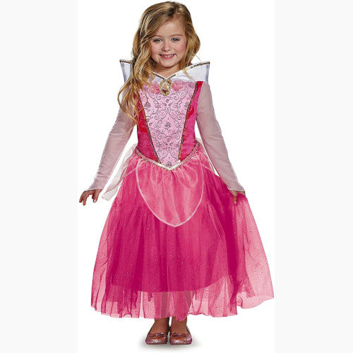 Aurora Disney Princess Sleeping Beauty Fancy Dress Up Halloween Child Costume