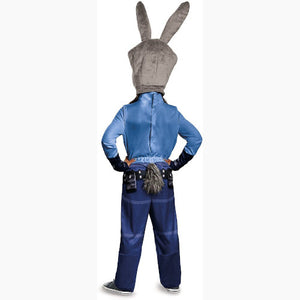 Child's Girls Zootopia Judy Hopps Bunny Police Officer Costume