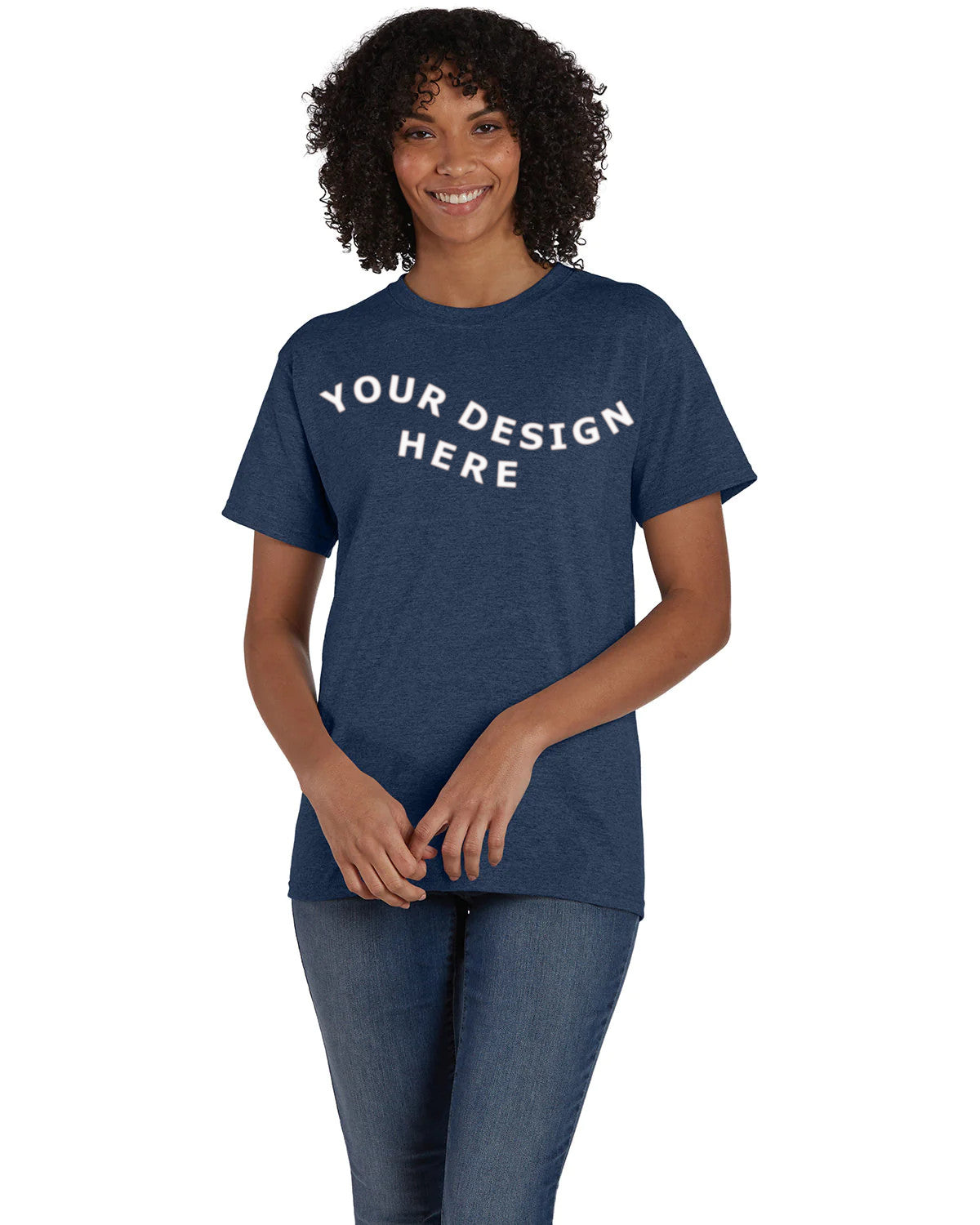 Unisex 50/50 T-Shirt - Hanes 5170