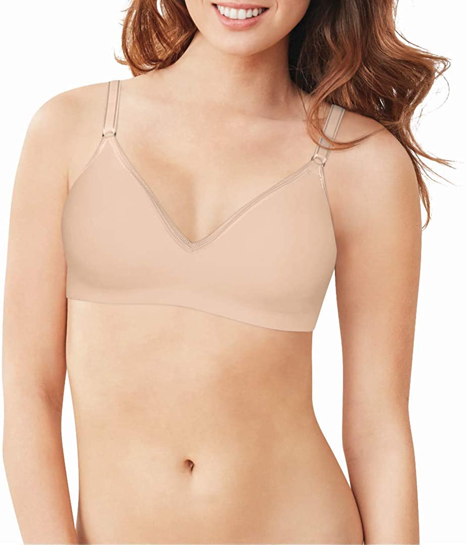 Hanes Ultimate Comfy Support ComfortFlex Fit Women`s Wirefree Bra, S
