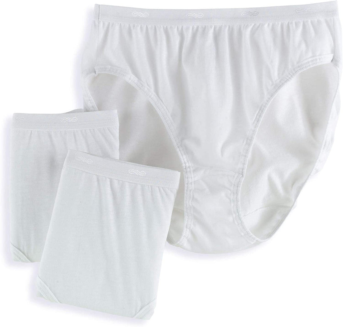 Hanes Women's Cotton Briefs-D40LWH