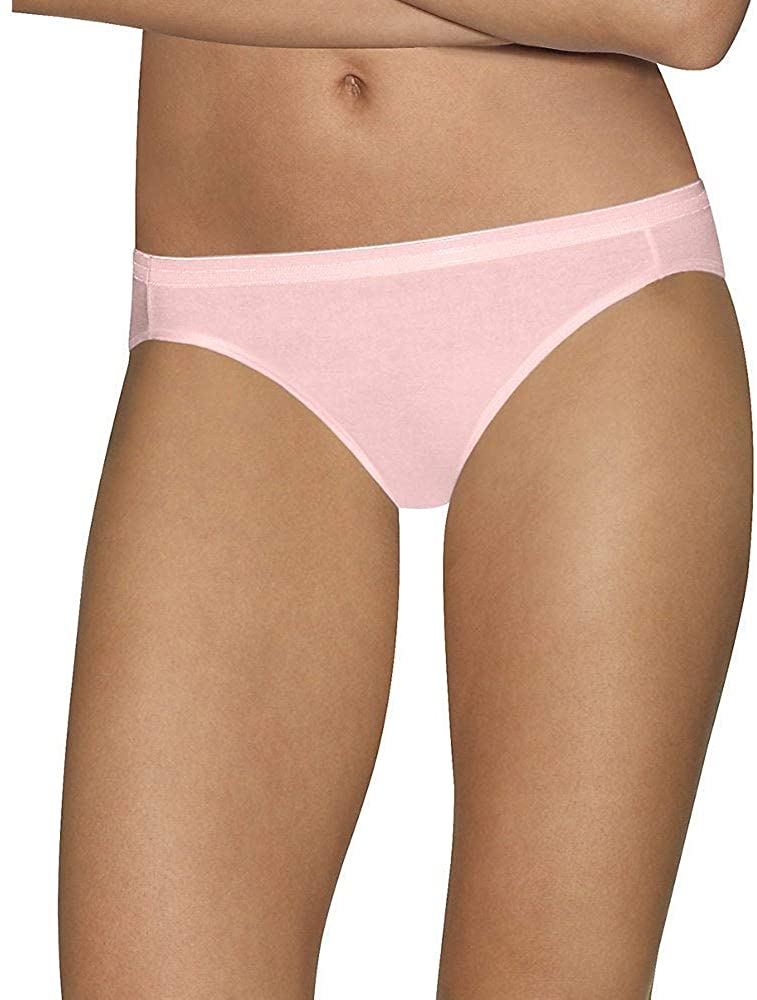 Hanes Ultimate Comfort Cotton Women's Bikini Panties 5-Pack-42HUCC