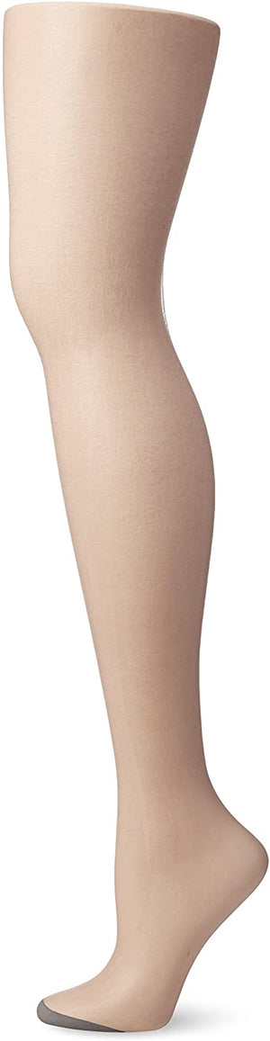 Hanes Plus Absolutely Ultra Sheer Control Top, Reinforced Toe Pantyhose-00P30