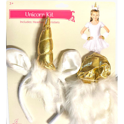 Unicorn Kit with Headband and Wristlets