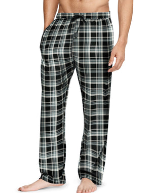 Hanes Mens Jersey Flannel Pants-4046