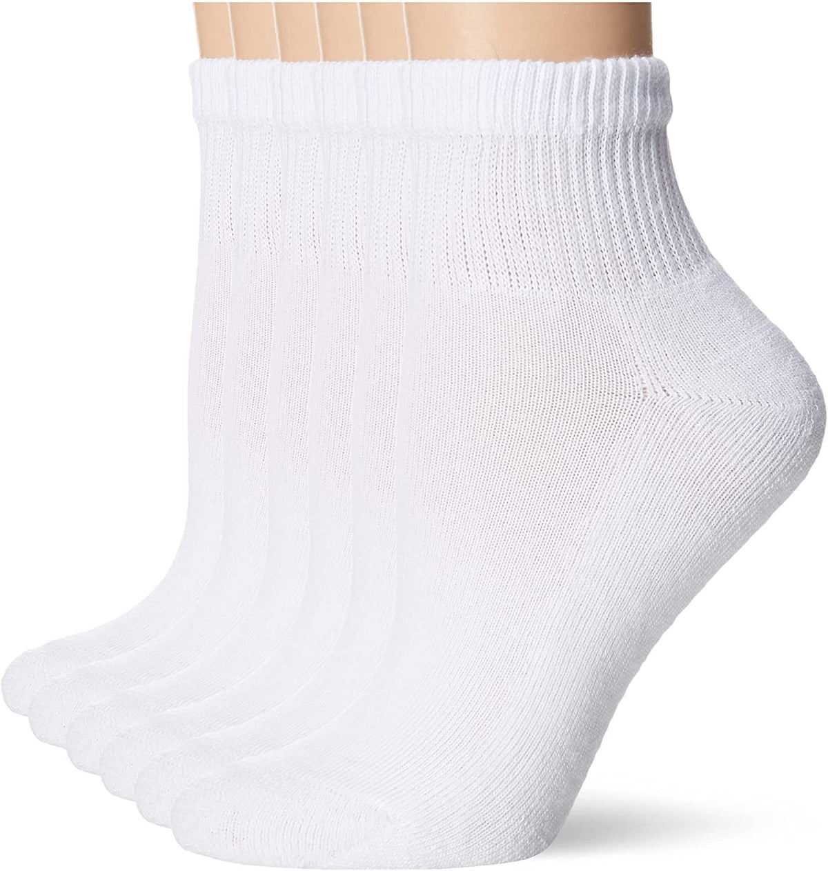 Hanes Ultimate Women's Ankle Socks 6-Pack-UC126