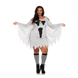 Leg Avenue Women's Black and White Sad Pierrot Clown Costume