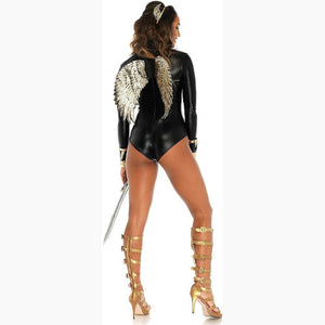 Leg Avenue Womens Costume Gold Sequin Wings