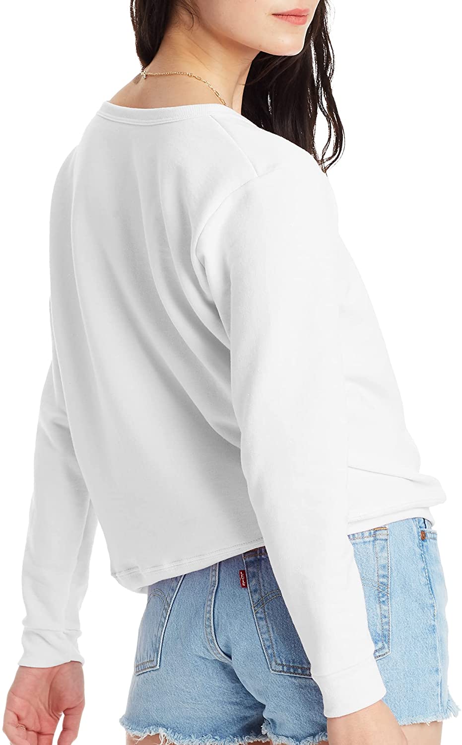 Hanes ComfortSoft EcoSmart Women's Crewneck Sweatshirt-O4633